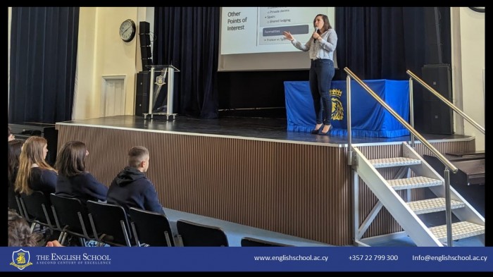 Year 6 students receive valuable information on living and studying in Europe